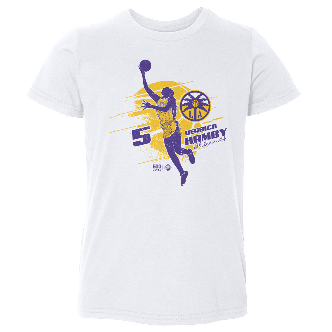 Dearica Hamby Los Angeles Sparks Silhouette