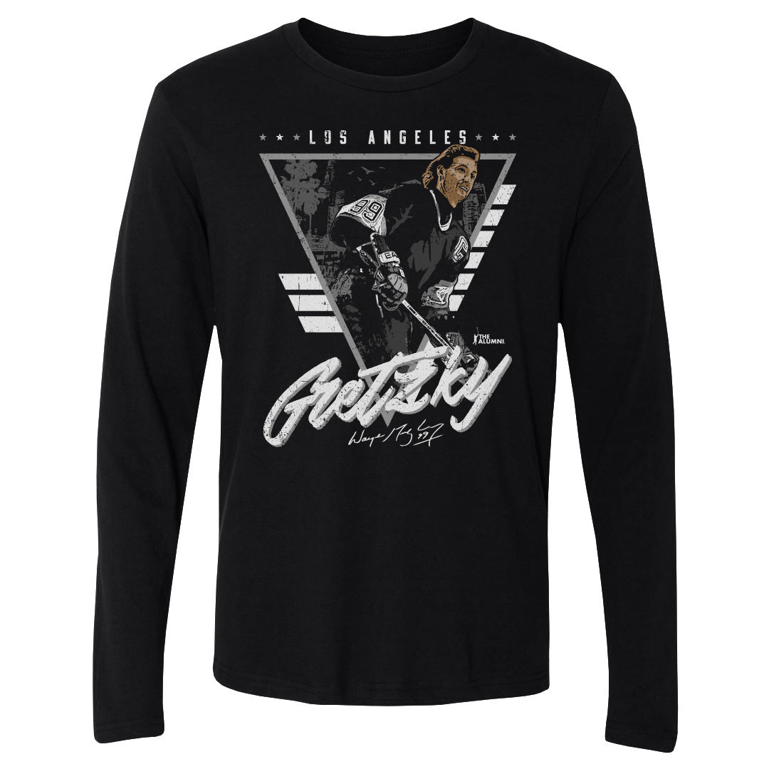 Wayne Gretzky Los Angeles Triangle Retro WHT