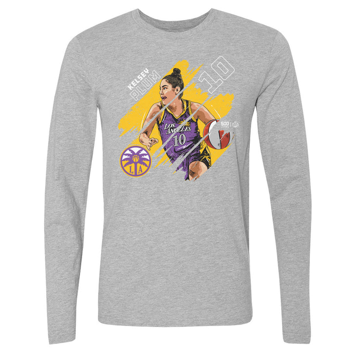 Kelsey Plum Los Angeles Sparks Stripes WHT