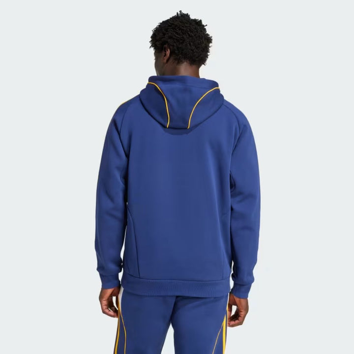 LA Galaxy 2025 adidas Travel Navy Hoodie