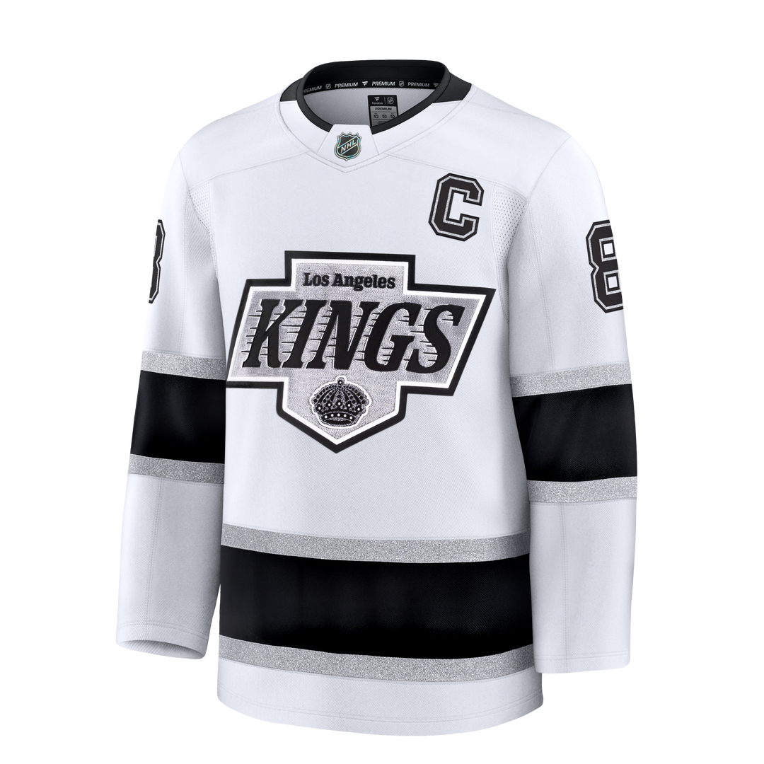 Kings Drew Doughty Premium White Away Jersey