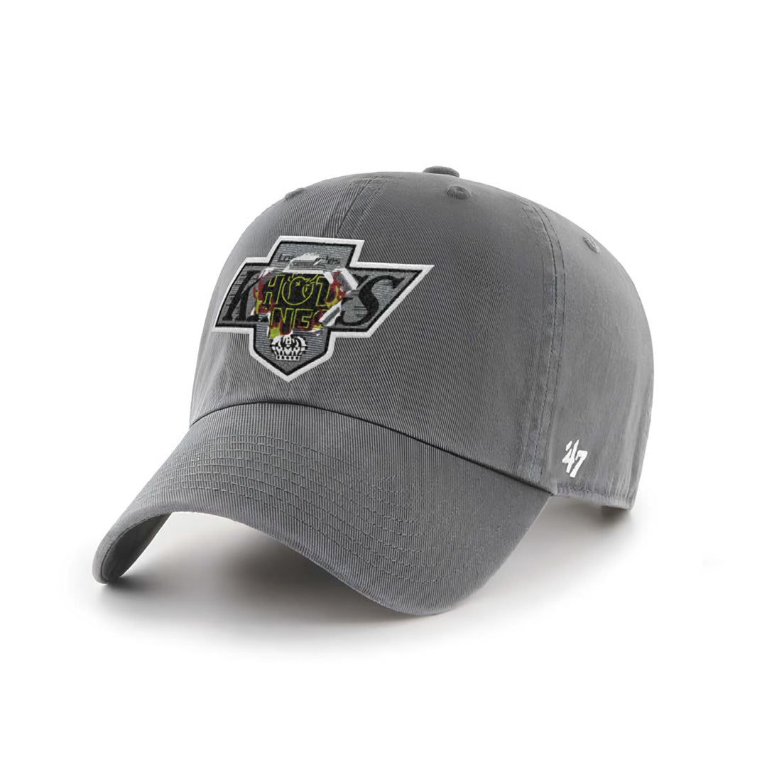 LA Kings '47 Grey Hot Ones Adjustable Hat