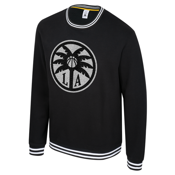 LA Sparks Stadium Essentials Black Club Level Crewneck