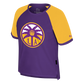 LA Sparks Stadium Essentials Purple and Gold Women's Run T-Shirt