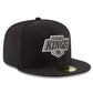 LA Kings New Era Black Primary 5950 Fitted Hat