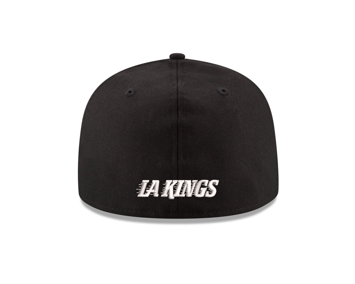 LA Kings New Era Black Primary 5950 Fitted Hat