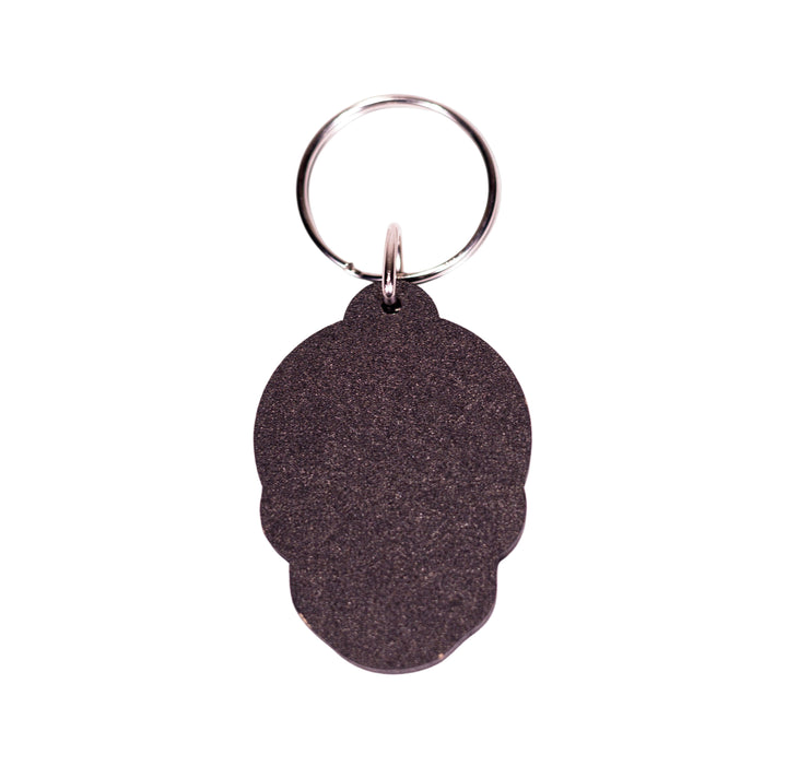 KINGS SKULL DIA25 WOOD KC