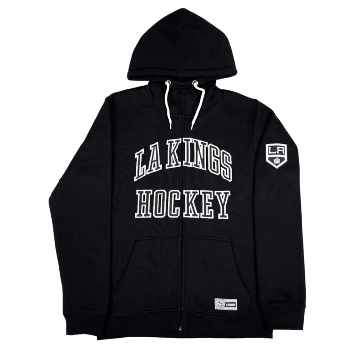 KINGS HOCKEY SLEEVE BADGE FZ HOODIE