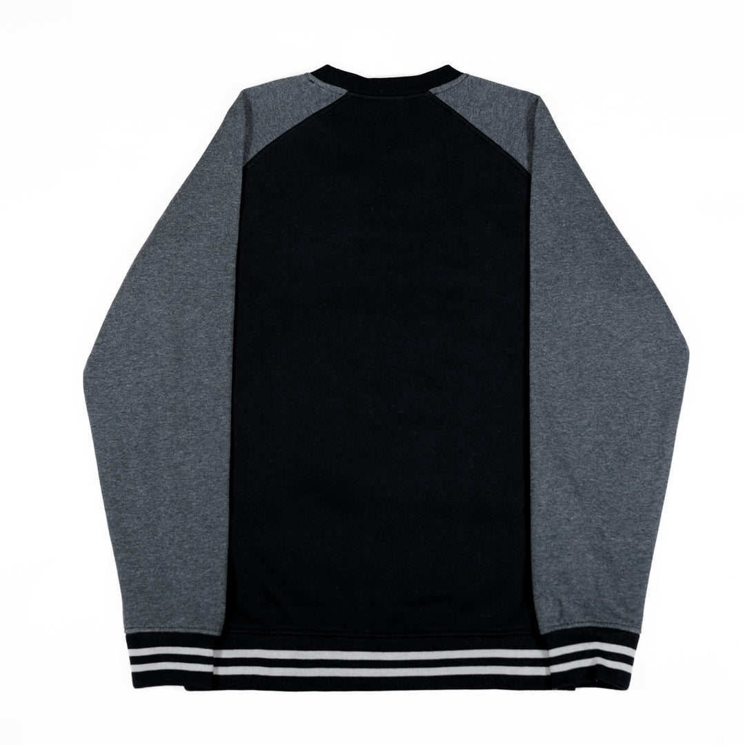 KINGS BADGE RAGLAN CREWNECK
