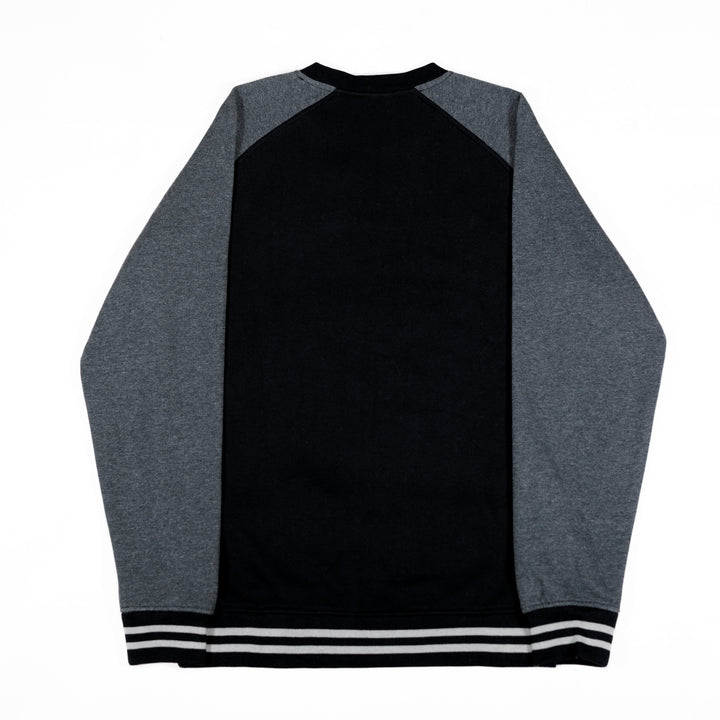 KINGS BADGE RAGLAN CREWNECK