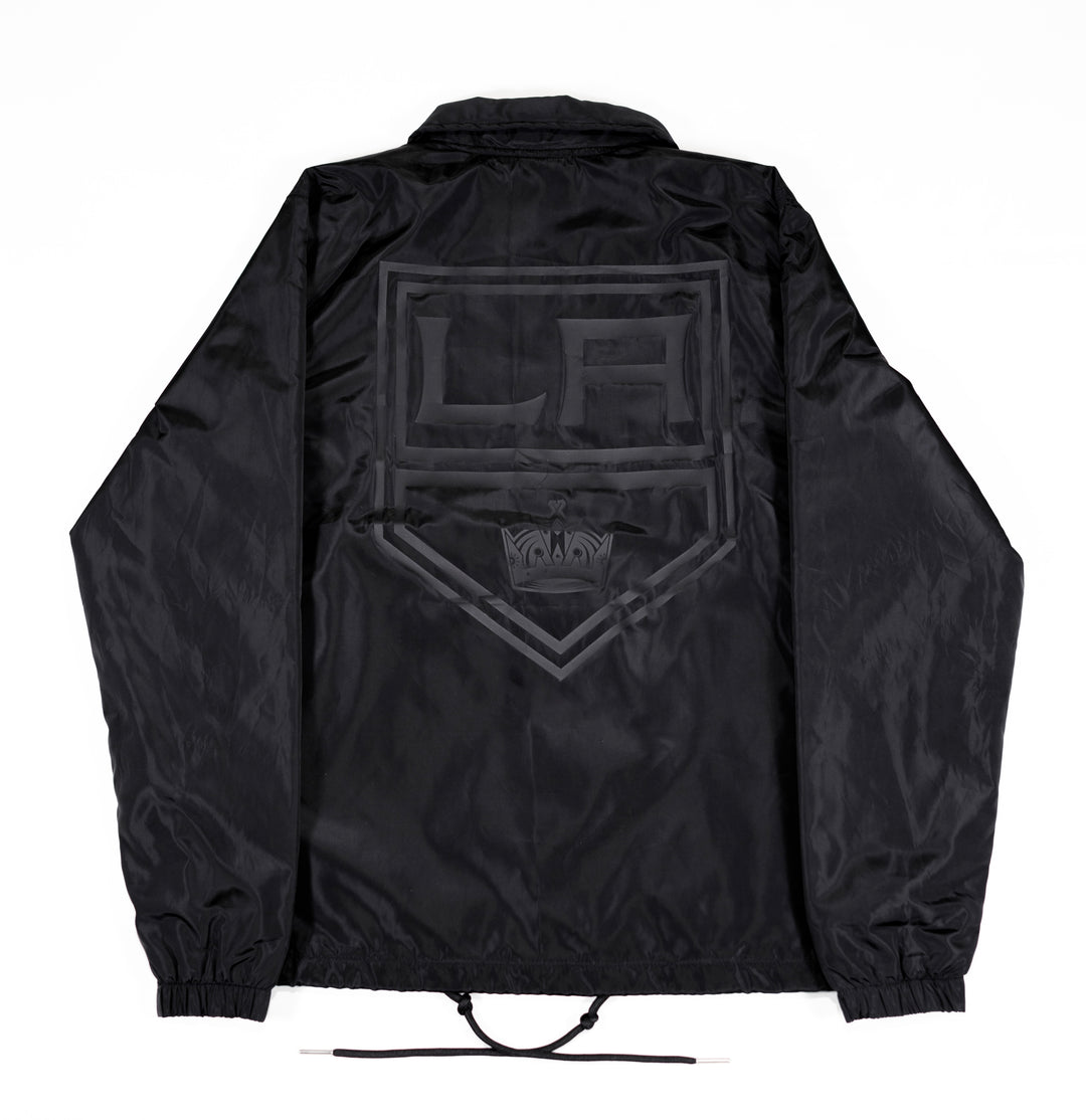 KINGS CHEST SCRIPT BADGE LOGO BACK COACHS JACKET