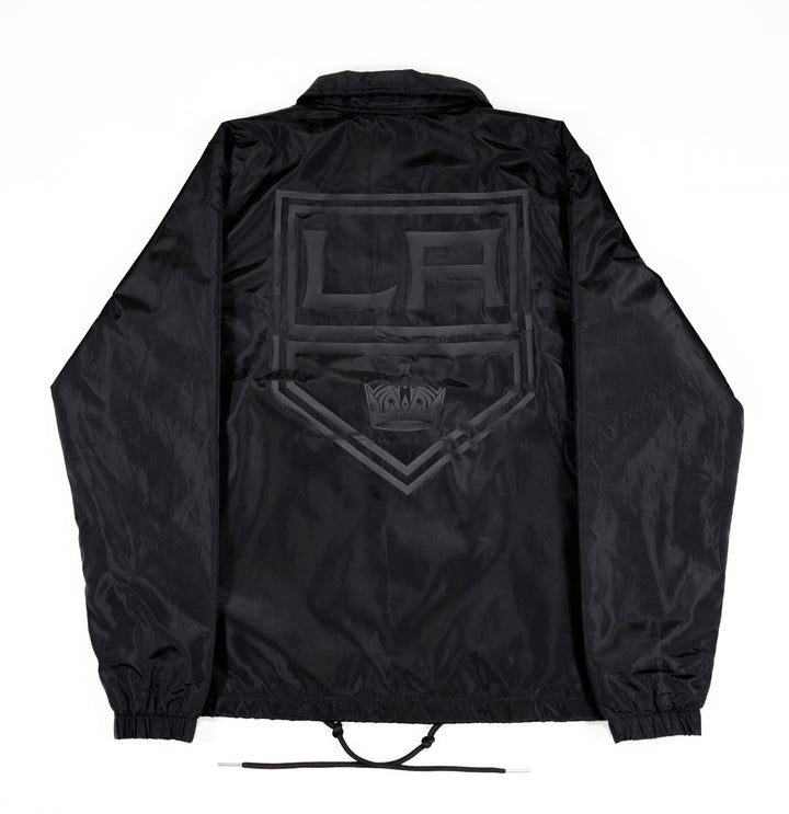 KINGS CHEST SCRIPT BADGE LOGO BACK COACHS JACKET