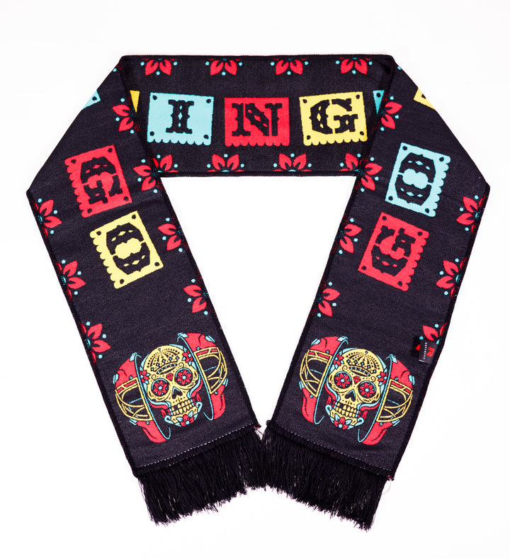 KINGS DIA25 SPLIT SKULL GKG SCARF