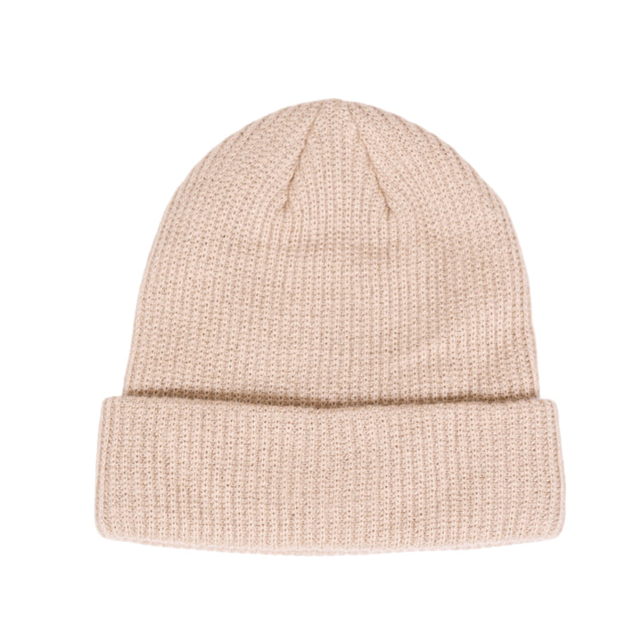 KINGS ARMY BEANIE SHIELD LOGO TAN