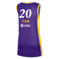 LA SPARKS SANIA FEAGIN NIKE PURPLE EXPLORER JERSEY