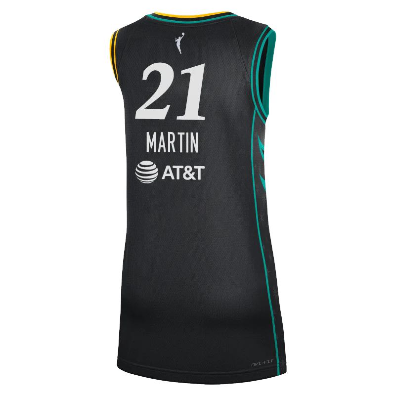 LA SPARKS KATE MARTIN NIKE BLACK VICTORY JERSEY