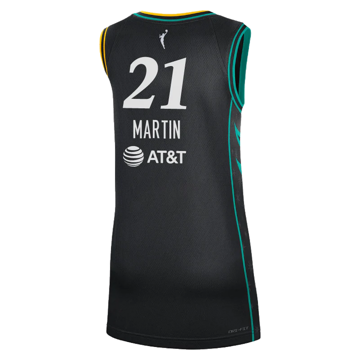 LA SPARKS KATE MARTIN NIKE BLACK VICTORY JERSEY