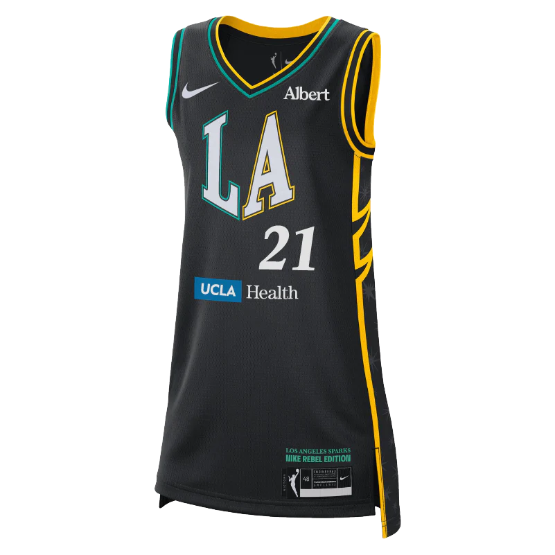 LA SPARKS KATE MARTIN NIKE BLACK VICTORY JERSEY