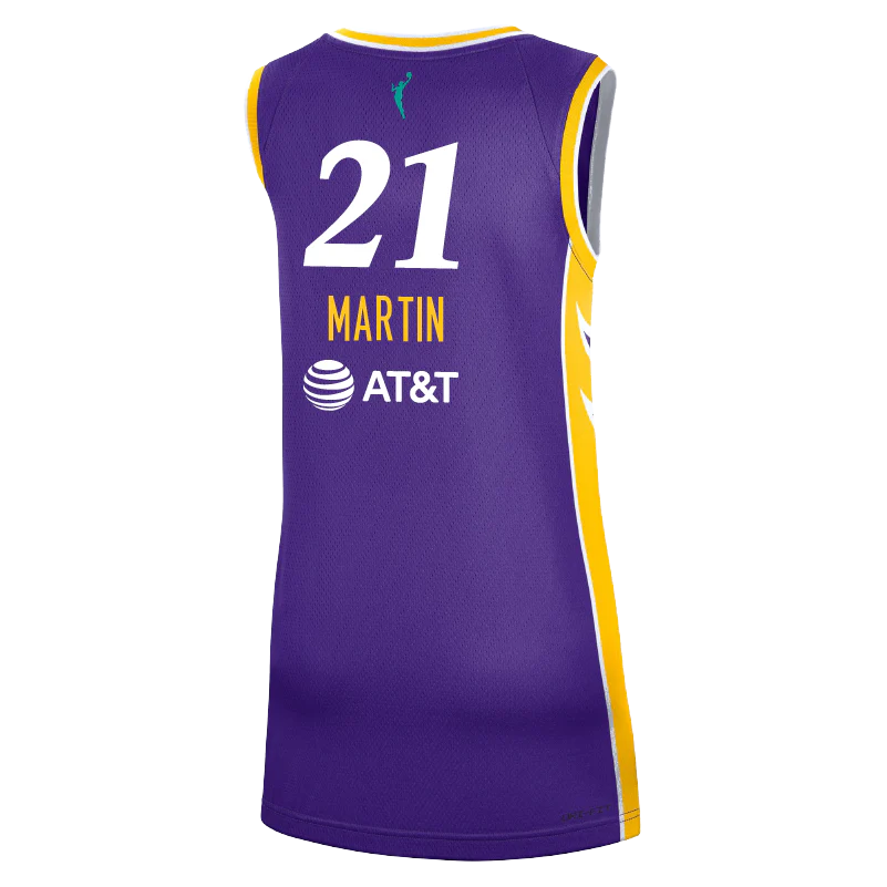 LA SPARKS KATE MARTIN NIKE PURPLE EXPLORER JERSEY
