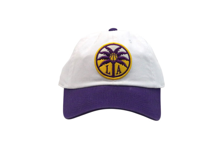 LA Sparks American Needle Ballpark Slouch Two Tone Snapback Hat