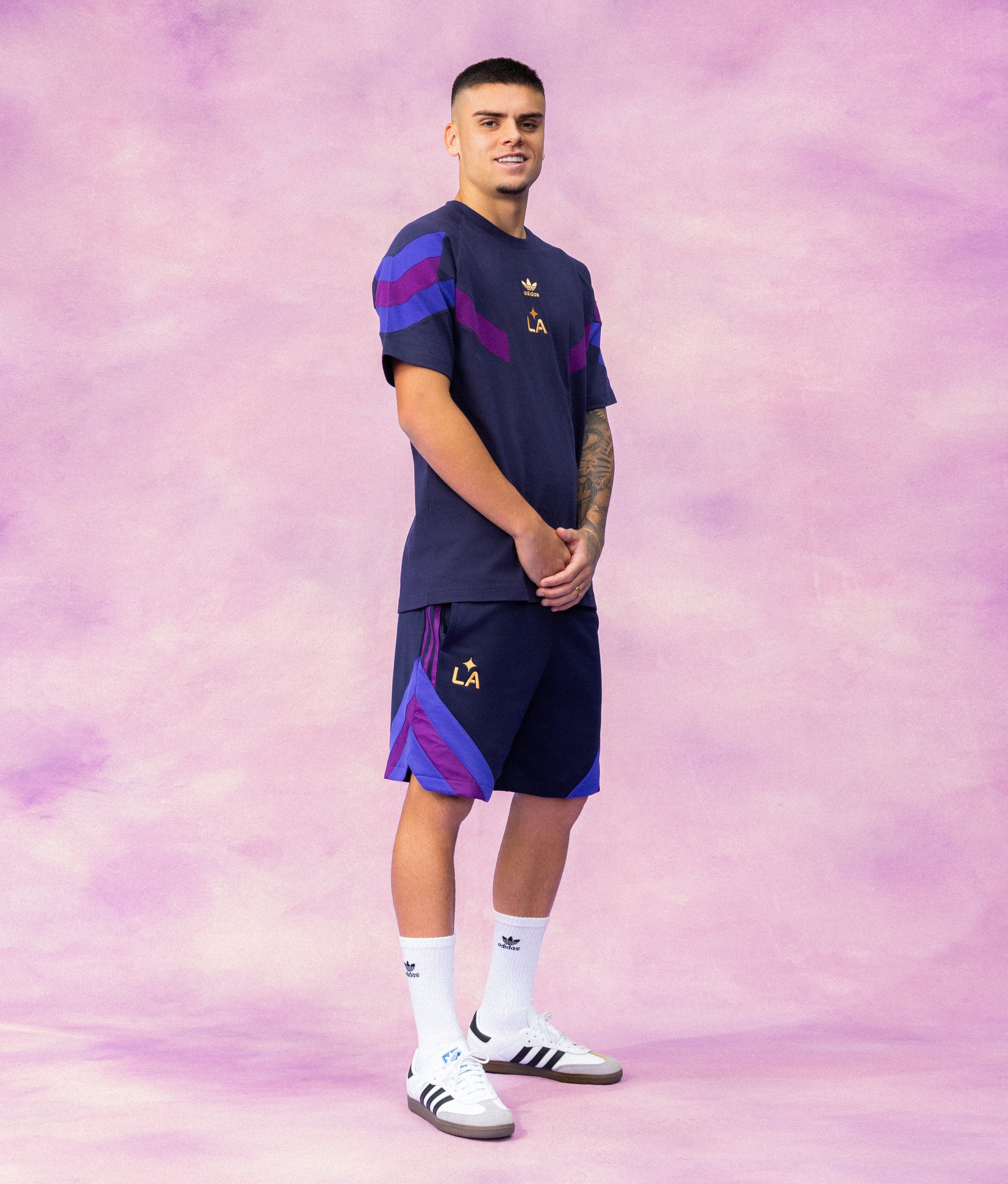 LA GALAXY adidas 2025 Originals Purple T Shirt – TEAM LA Store