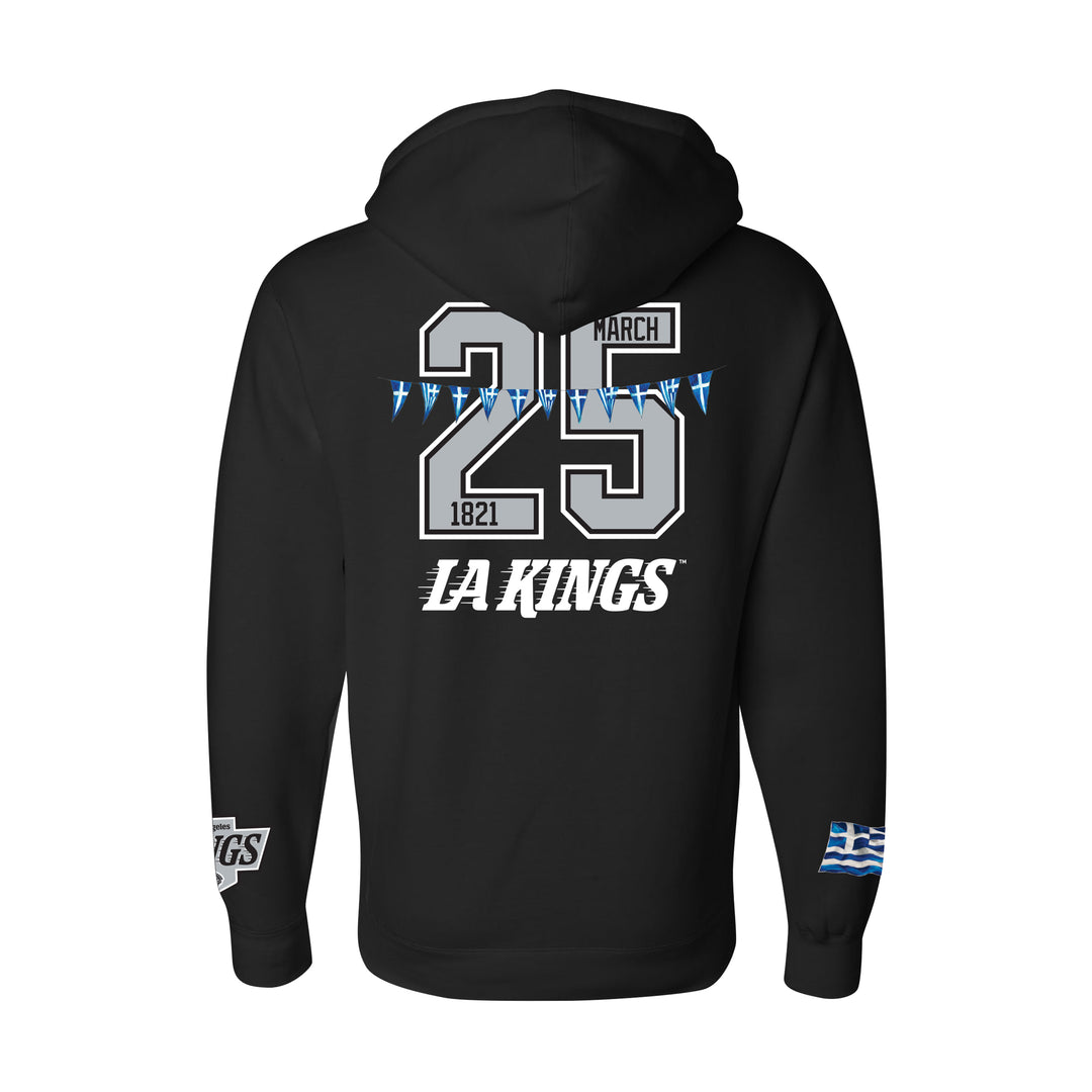 LA KINGS GREEK NIGHT PULLOVER HOODIE