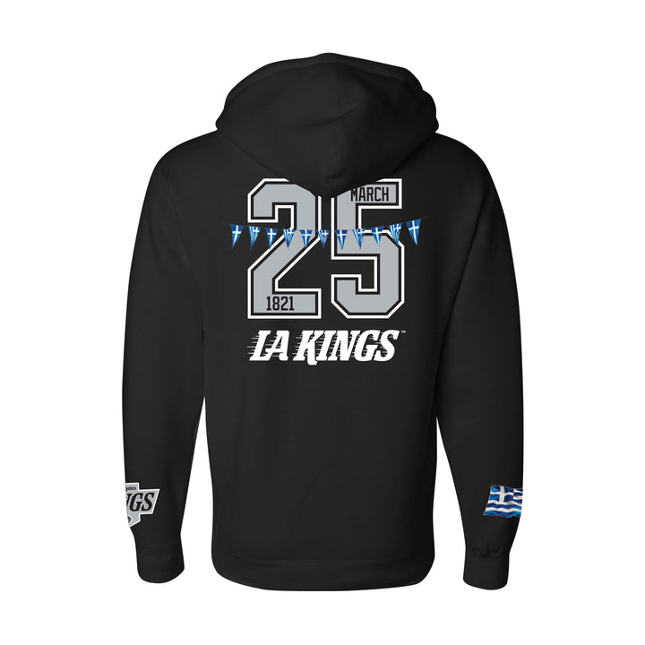 LA KINGS GREEK NIGHT PULLOVER HOODIE