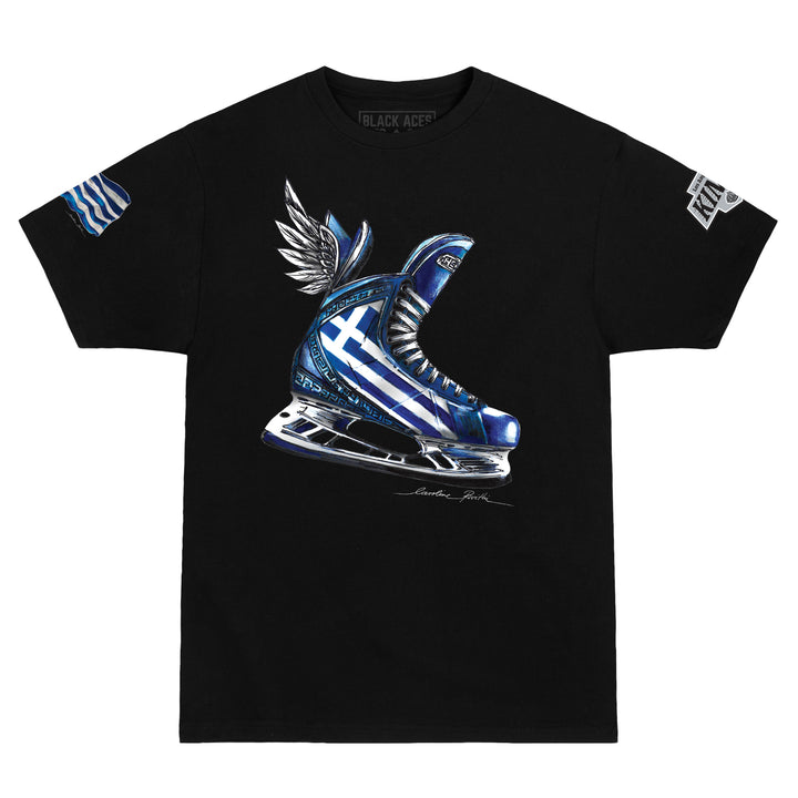 LA KINGS GREEK NIGHT SHORT SLEEVE TEE