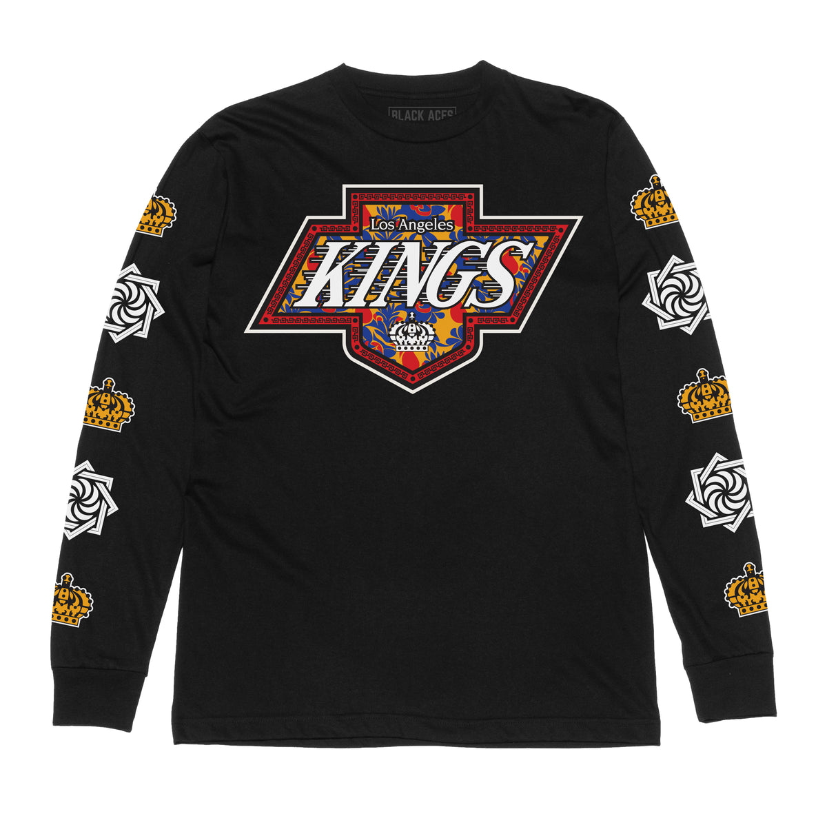 Kings Violent Gentlemen Armenian Heritage Black Long Sleeve T-Shirt