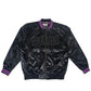 Kings Mitchell & Ness Black Stateside Pastel Bomber Jacket