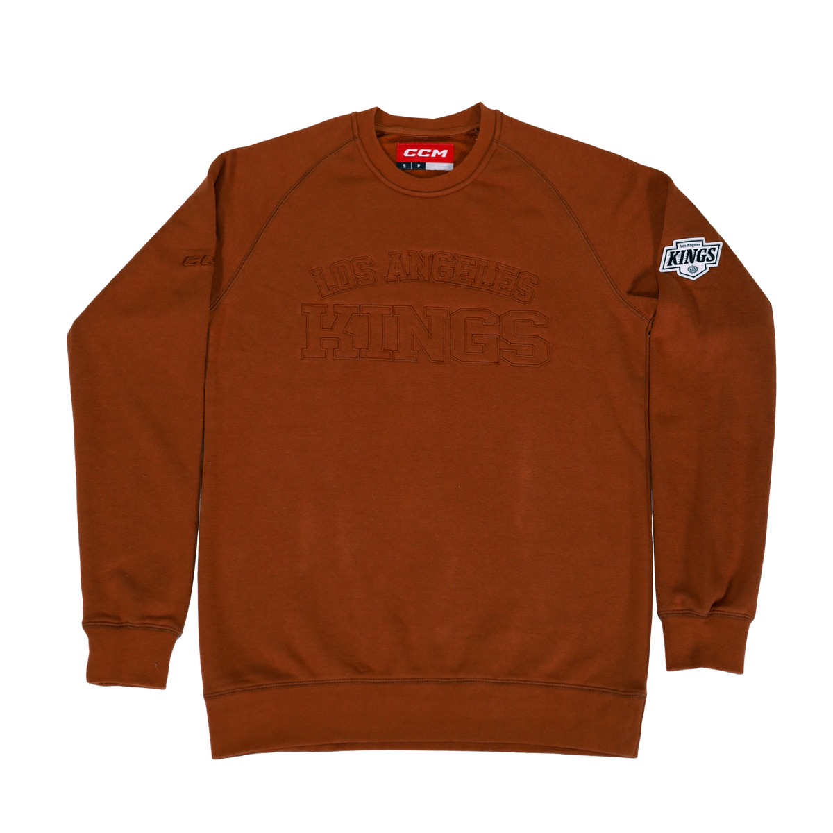 Kings CCM Brown Pullover Fleece Crewneck