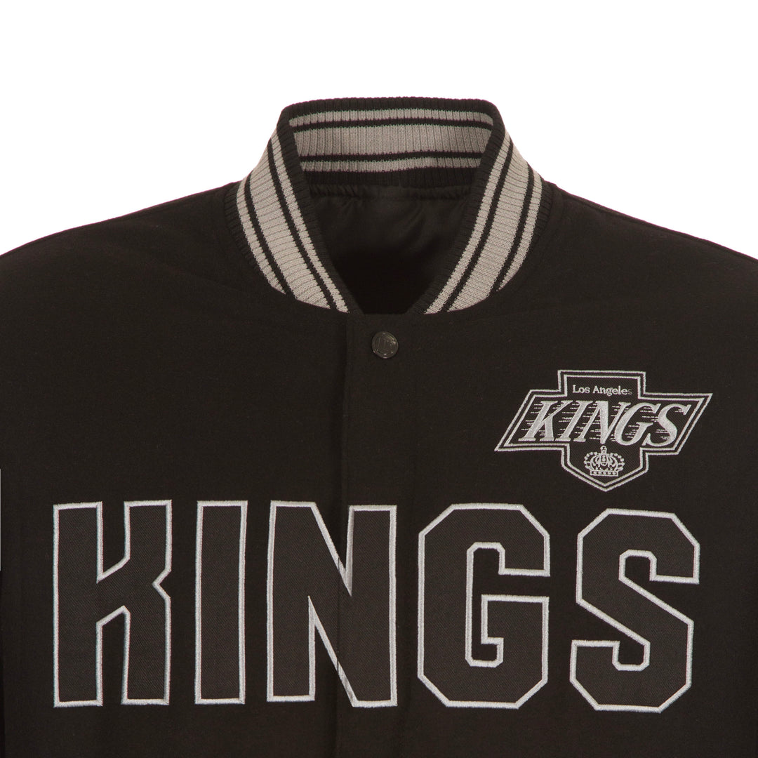 Kings Reversible Black Bomber Jacket
