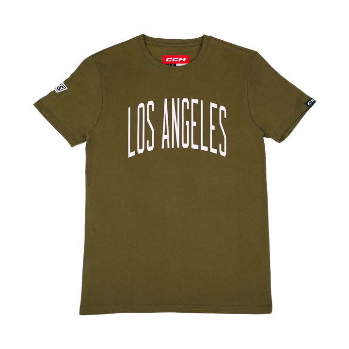 LA Kings Green Los Angeles Short Sleeve Shirt