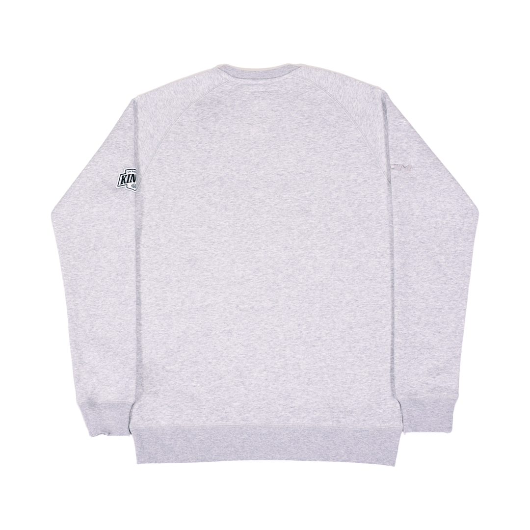 LA Kings CCM Grey Fleece Crewneck