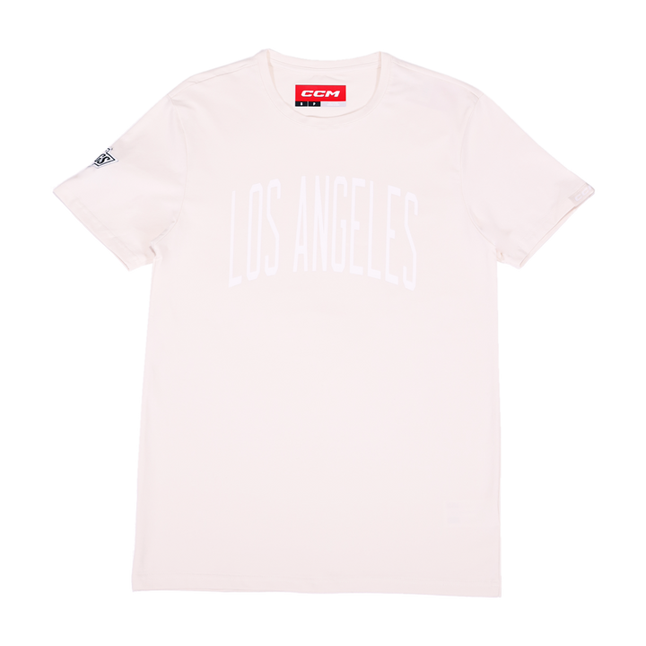 LA Kings Los Angeles Cream Short Sleeve Tee