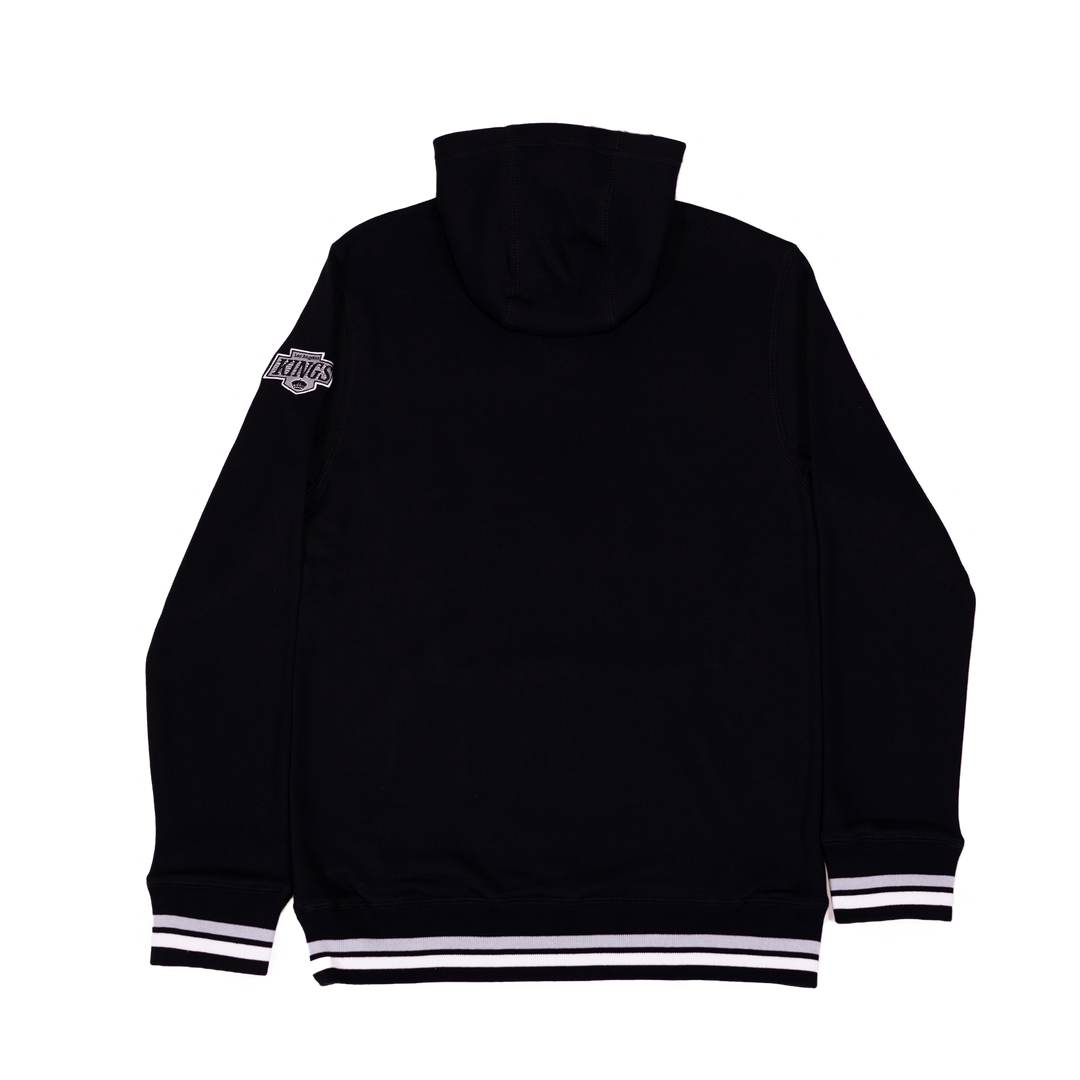 LA Kings Hockey Lace Fleece Pullover Hoodie