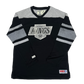 Kings CCM Black Grey Heritage Logo Long Sleeve Crewneck