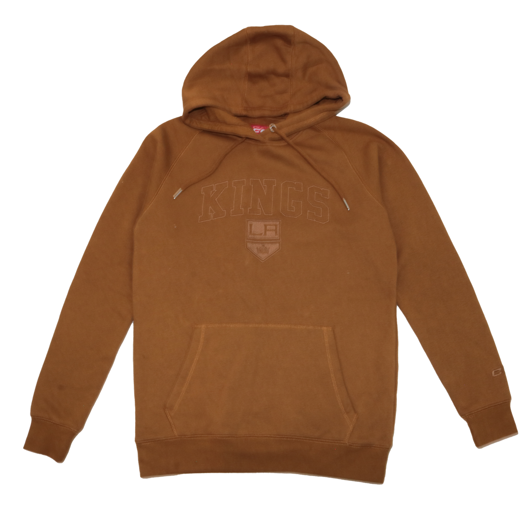 Kings CCM Embroidered Mustard Pullover Fleece Hoodie