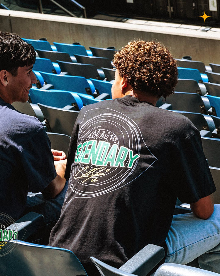 LA Galaxy Men's Cobi Legendary Short Sleeve Black Tee