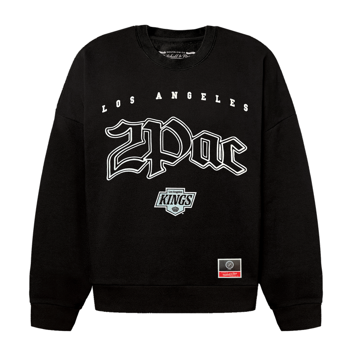 2PAC X LA KINGS MITCHELL & NESS CREWNECK