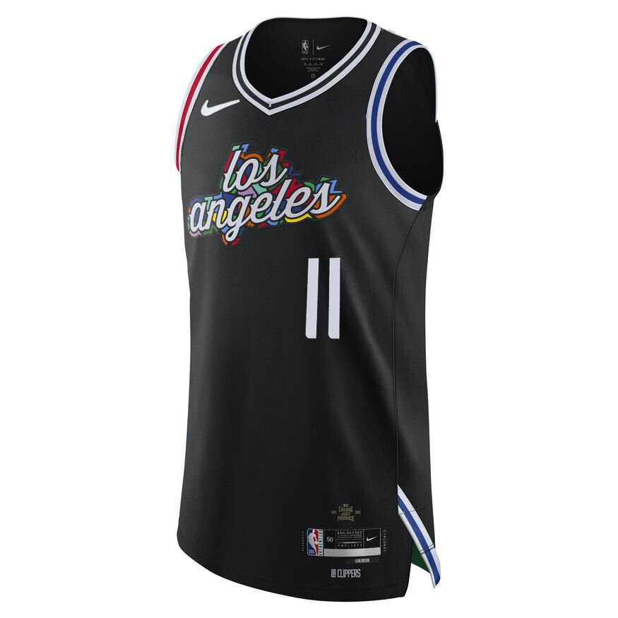 Kawhi Leonard - Los Angeles Clippers - Game-Worn City Edition Jersey - 2020-21  NBA Season