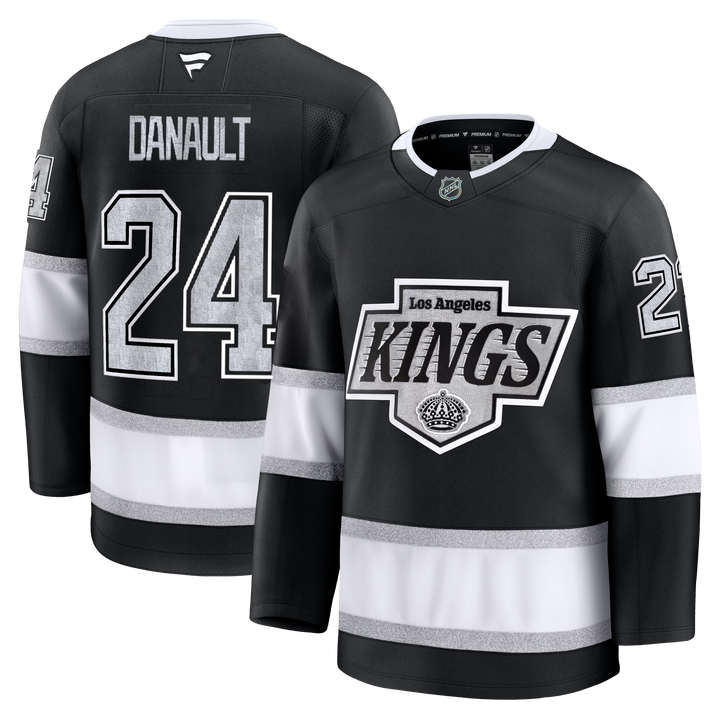 LA Kings Phillip Danault Premium Black Home Jersey