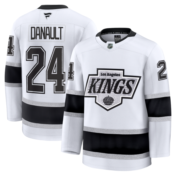 LA Kings Phillip Danault Premium White Away Jersey