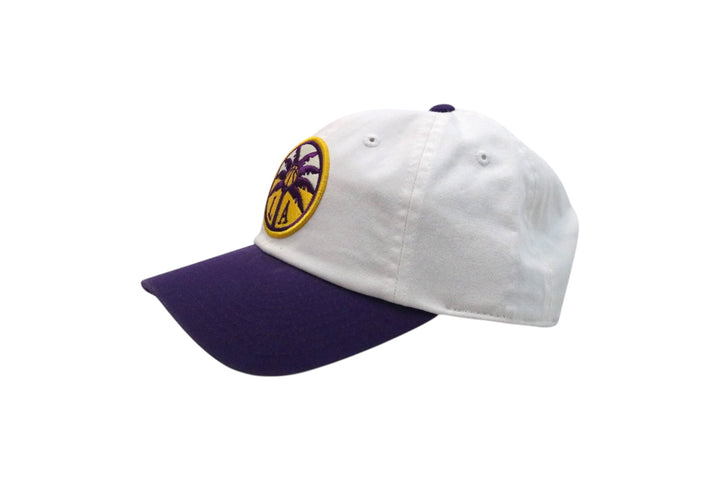 LA Sparks American Needle Ballpark Slouch Two Tone Snapback Hat