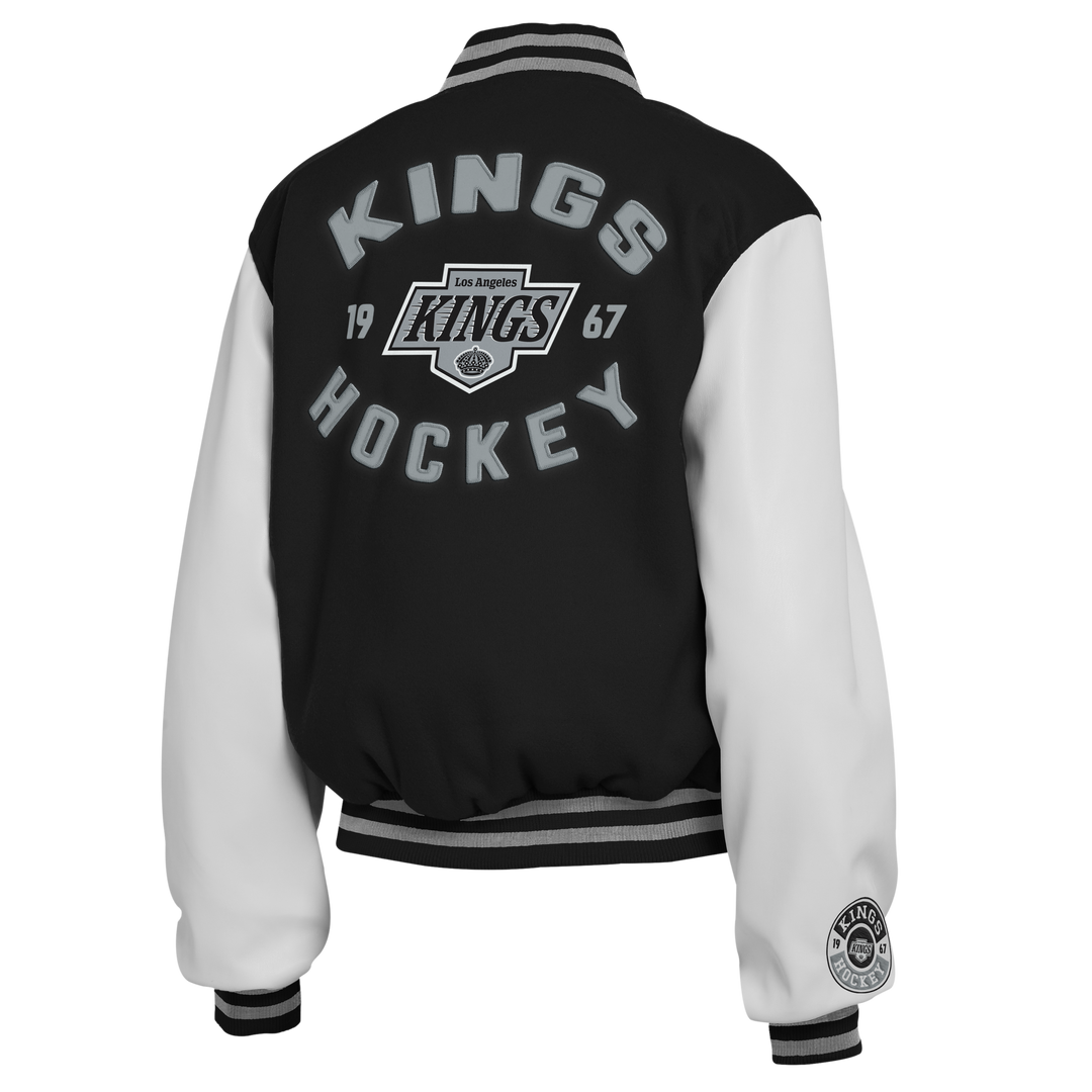 LA Kings wEAr by Erin Andrews Varsity Jacket