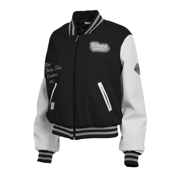 LA Kings wEAr by Erin Andrews Varsity Jacket – TEAM LA Store
