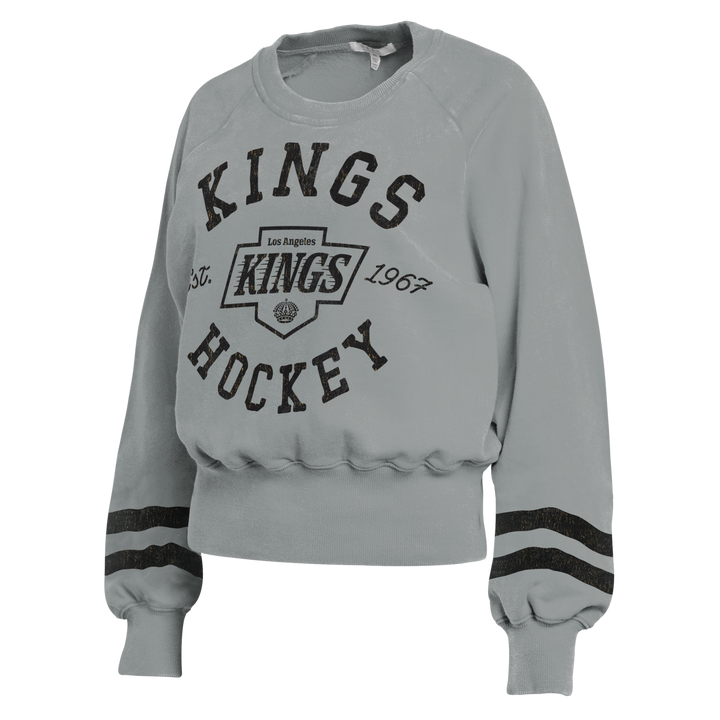 LA KINGS WEAR BY ERIN ANDREWS VINTAGE WASHED CREWNECK