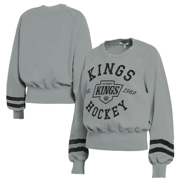 LA KINGS WEAR BY ERIN ANDREWS VINTAGE WASHED CREWNECK