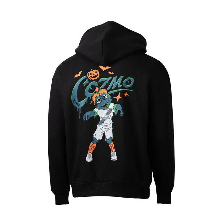 LA Galaxy Unisex Cozmo Zombie Zip-up Hoodie - Black