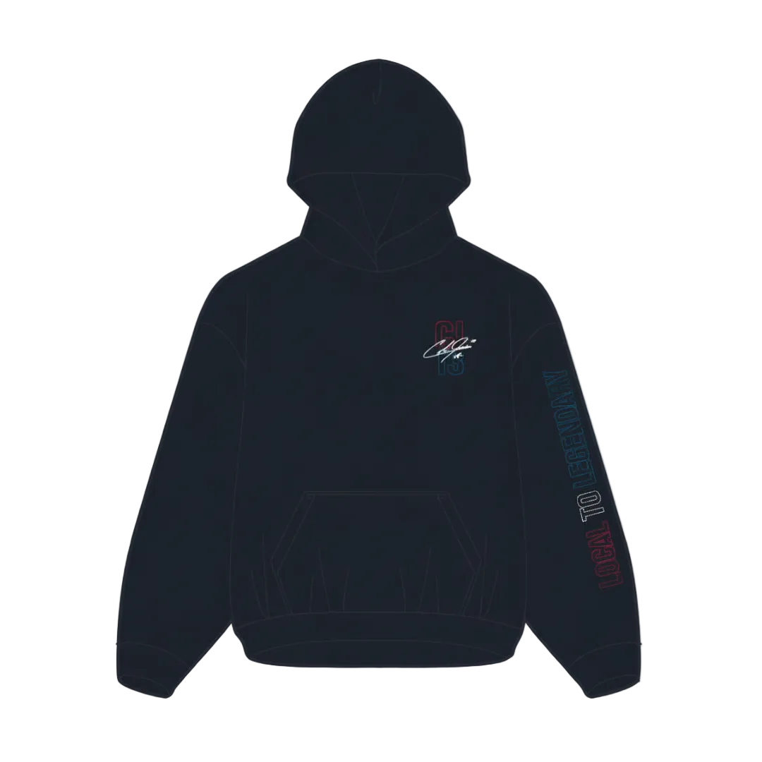 LA Galaxy Men's Cobi Ceremony Navy Hoodie